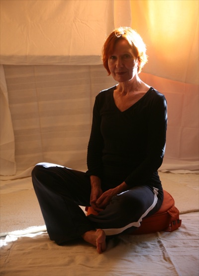 Bild von Karina im Yogaraum